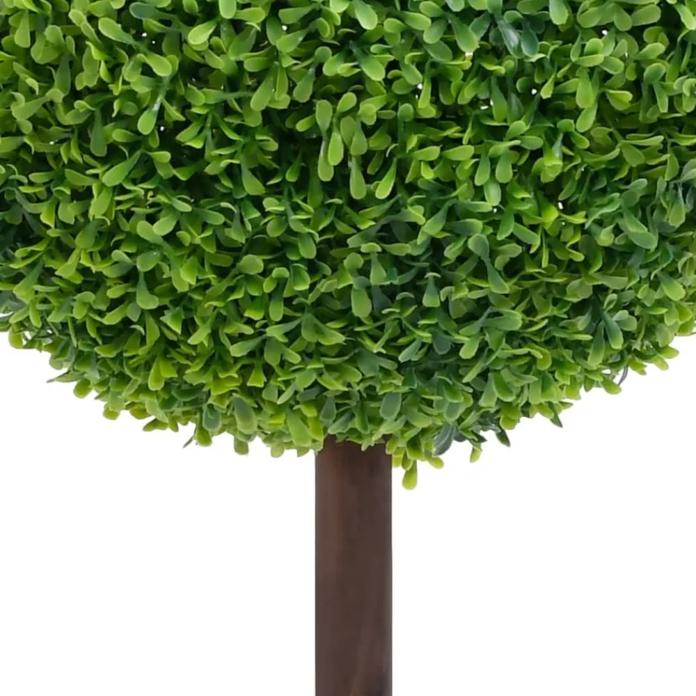 Maison Exclusive Plantes Artificielles | - Plante de buis artificiel avec pot forme de boule vert 71 cm