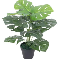 Maison Exclusive - Plante monstera artificielle avec pot 45 cm vert New