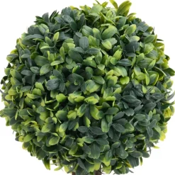 Maison Exclusive - Plantes de buis artificiel 2 pcs avec pots boule vert 41 cm New