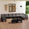 Maison Exclusive - Salon de jardin 12 pcs bois de pin massif Outlet