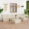 Maison Exclusive - Salon de jardin palette 6 pcs bois d'épicéa imprégné Best