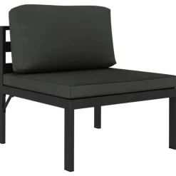 Maison Exclusive Salons De Jardin | - Salon de jardin 4 pcs avec coussins bois d'acacia solide