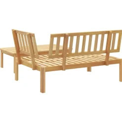 Maison Exclusive Salons De Jardin | - Salon de jardin palette 2 pcs bois massif d'acacia
