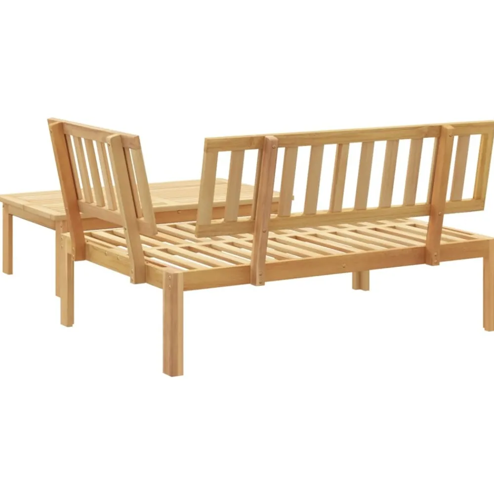 Maison Exclusive Salons De Jardin | - Salon de jardin palette 2 pcs bois massif d'acacia