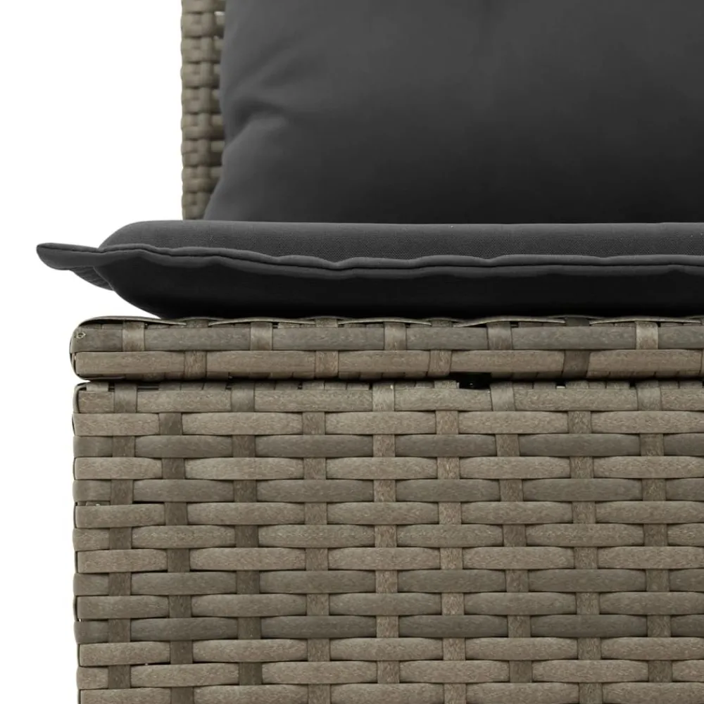 Maison Exclusive Salons De Jardin | - Salon de jardin 9 pcs avec coussins aluminium anthracite