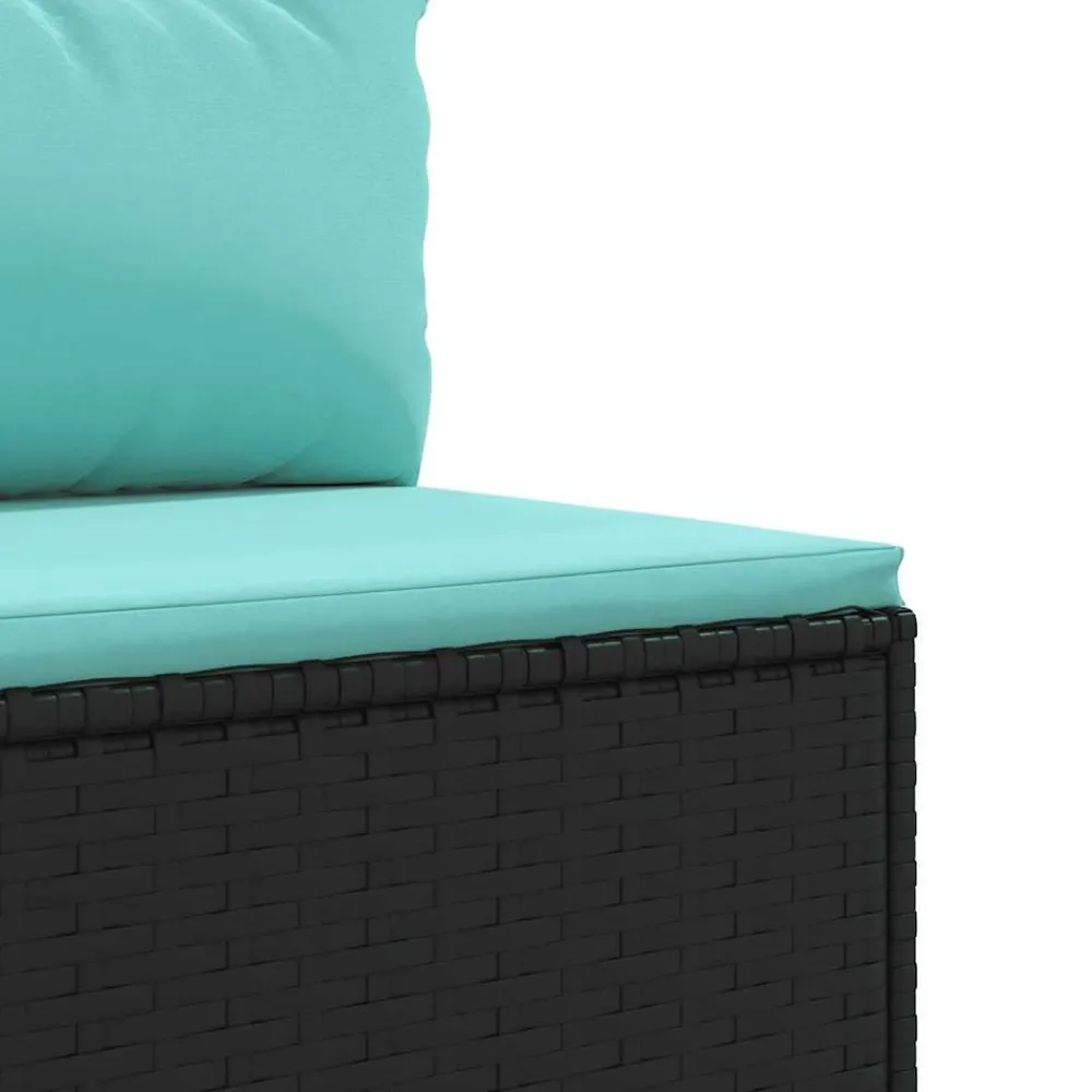 Maison Exclusive Salons De Jardin | - Salon de jardin 8 pcs avec coussins marron résine tressée