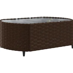 Maison Exclusive Salons De Jardin | - Salon de jardin 7 pcs avec coussins noir résine tressée