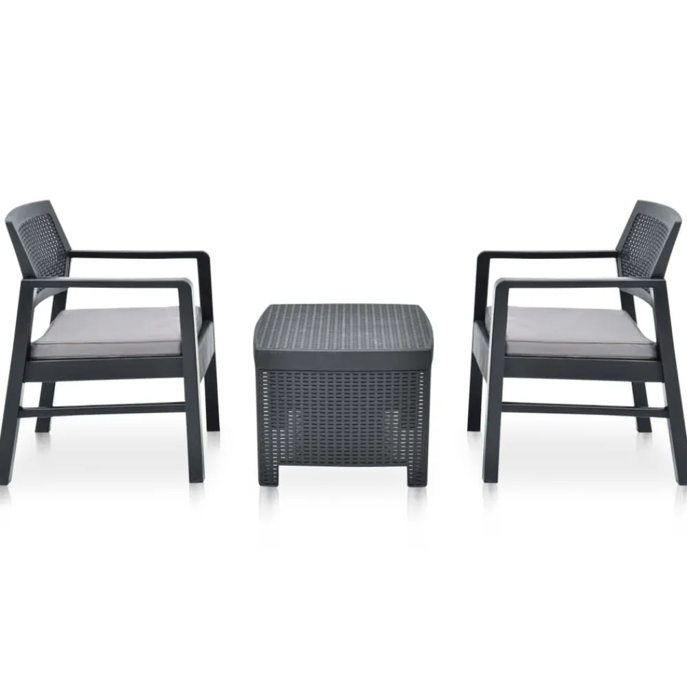 Maison Exclusive Salons De Jardin | - Salon de jardin avec coussins 5 pcs beige résine tressée