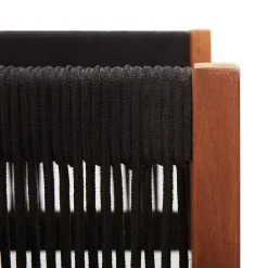 Maison Exclusive Salons De Jardin | - Salon de jardin 6 pcs avec coussins noir résine tressée