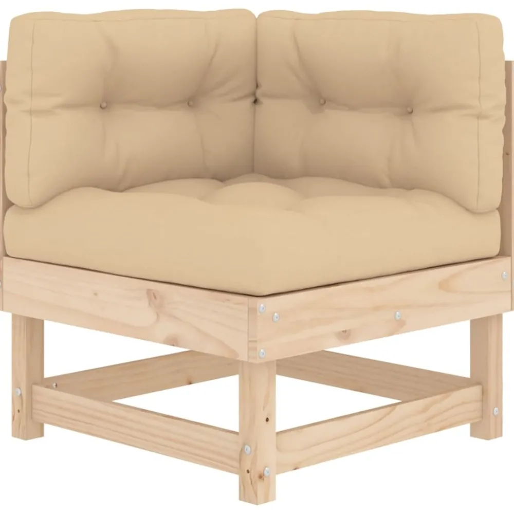 Maison Exclusive Salons De Jardin | - Salon de jardin avec coussins 4 pcs beige résine tressée