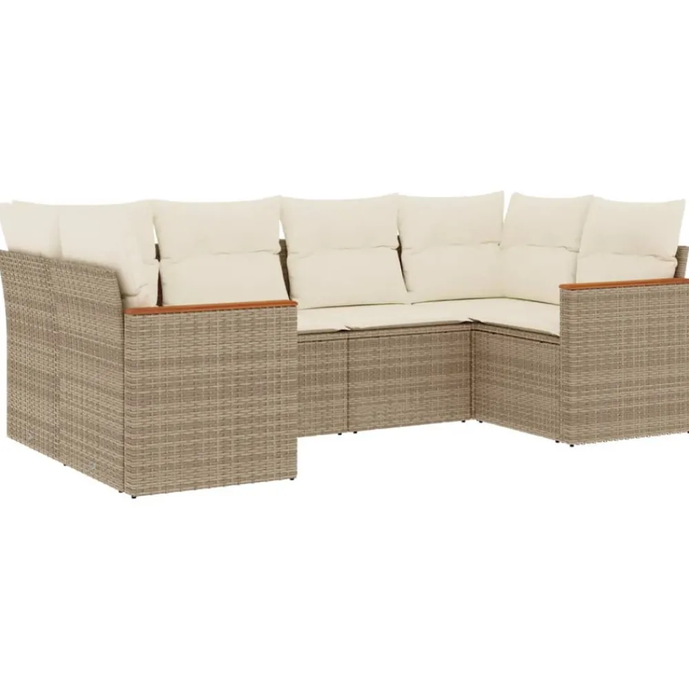 Maison Exclusive Salons De Jardin | - Salon de jardin 6 pcs bois de pin imprégné