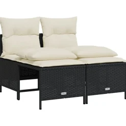Maison Exclusive Salons De Jardin | - Salon de jardin 8 pcs résine tressée gris
