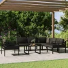 Maison Exclusive Salons De Jardin | - Salon de jardin 8 pcs bois massif douglas