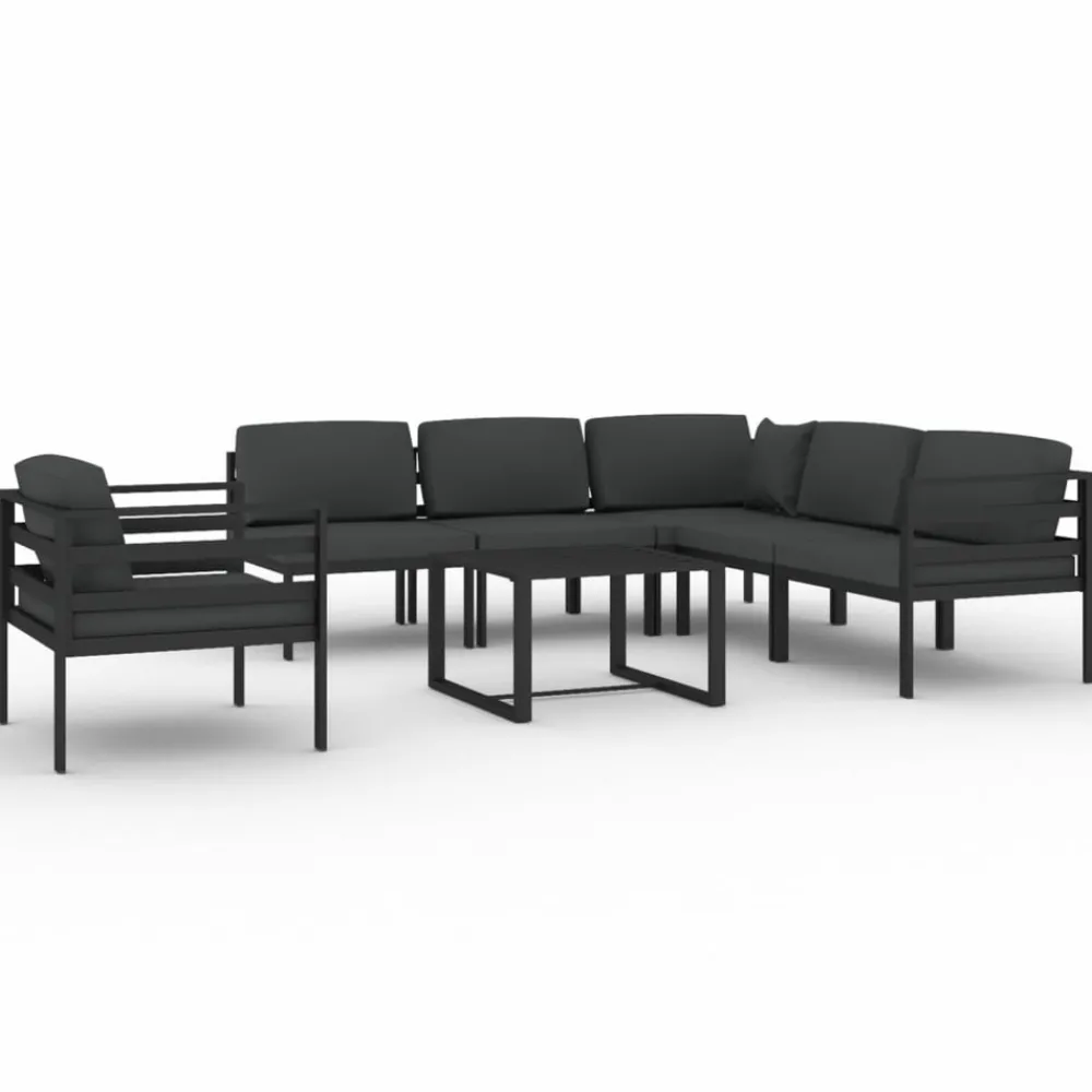 Maison Exclusive Salons De Jardin | - Salon de jardin 8 pcs bois massif douglas