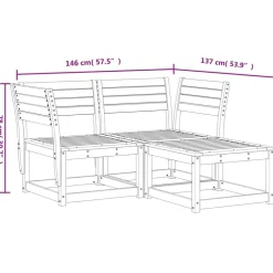 Maison Exclusive Salons De Jardin | - Salon de jardin 8 pcs avec coussins noir résine tressée