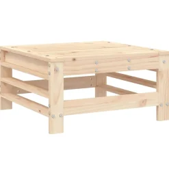 Maison Exclusive Salons De Jardin | - Salon de jardin 5 pcs avec coussins bois massif