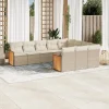 Maison Exclusive Salons De Jardin | - Salon de jardin palette 4 pcs bois gris