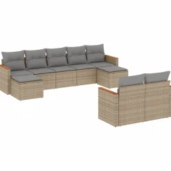 Maison Exclusive Salons De Jardin | - Salon de jardin 4 pcs bois de pin imprégné