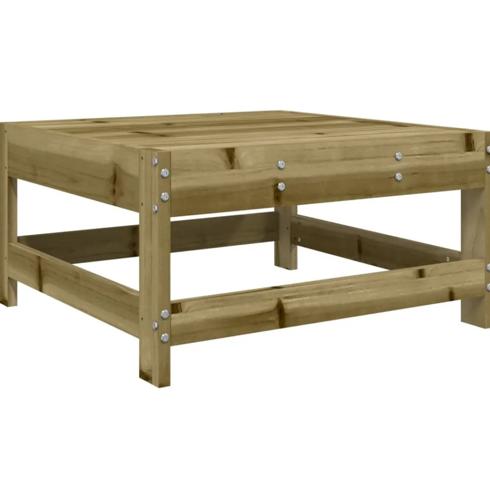 Maison Exclusive Salons De Jardin | - Salon de jardin 4 pcs bois de pin imprégné