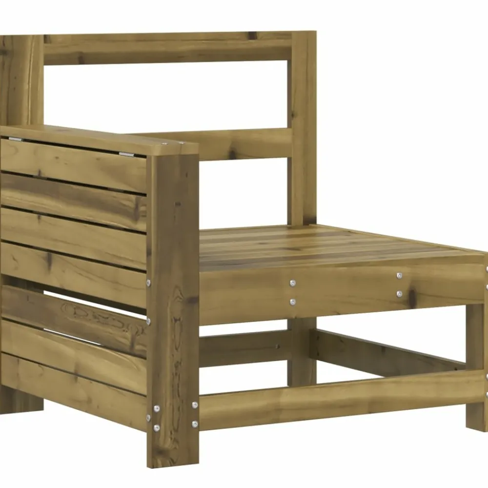 Maison Exclusive - Salon de jardin 4 pcs bois de pin imprégné Outlet