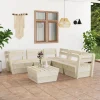 Maison Exclusive Salons De Jardin | - Salon de jardin 12 pcs bois de pin massif