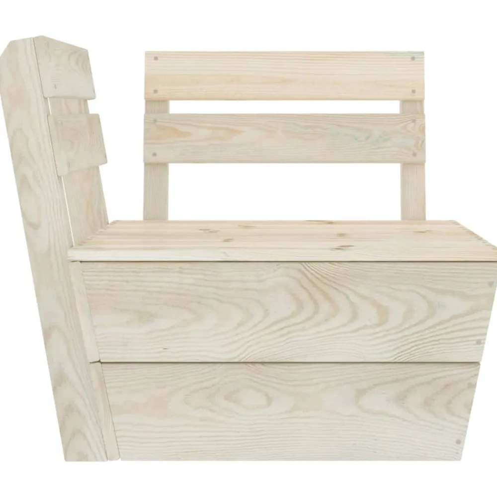 Maison Exclusive Salons De Jardin | - Salon de jardin 12 pcs bois de pin massif