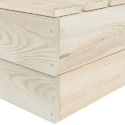 Maison Exclusive Salons De Jardin | - Salon de jardin 12 pcs bois de pin massif