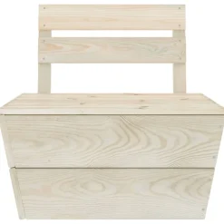 Maison Exclusive Salons De Jardin | - Salon de jardin 12 pcs bois de pin massif