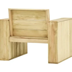 Maison Exclusive Salons De Jardin | - Salon de jardin avec coussins 5 pcs marron résine tressée