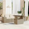 Maison Exclusive Salons De Jardin | - Salon de jardin 6 pcs avec coussins aluminium anthracite