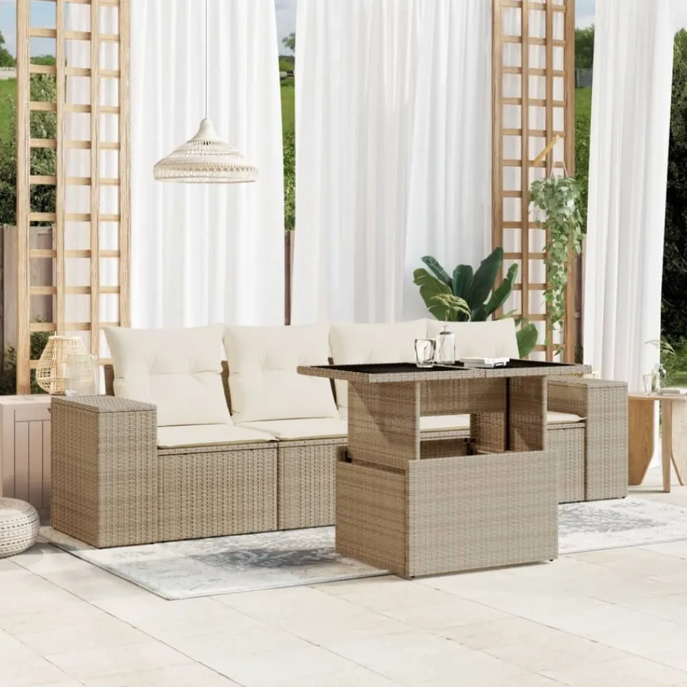 Maison Exclusive Salons De Jardin | - Salon de jardin 6 pcs avec coussins aluminium anthracite