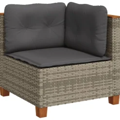 Maison Exclusive Salons De Jardin | - Salon de jardin 7 pcs avec coussins aluminium anthracite
