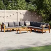 Maison Exclusive Salons De Jardin | - Salon de jardin 13 pcs bois de pin massif