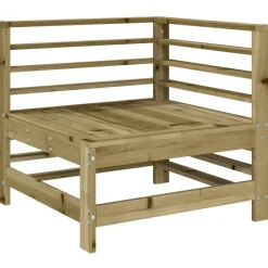 Maison Exclusive Salons De Jardin | - Salon de jardin 5 pcs bois d'acacia massif