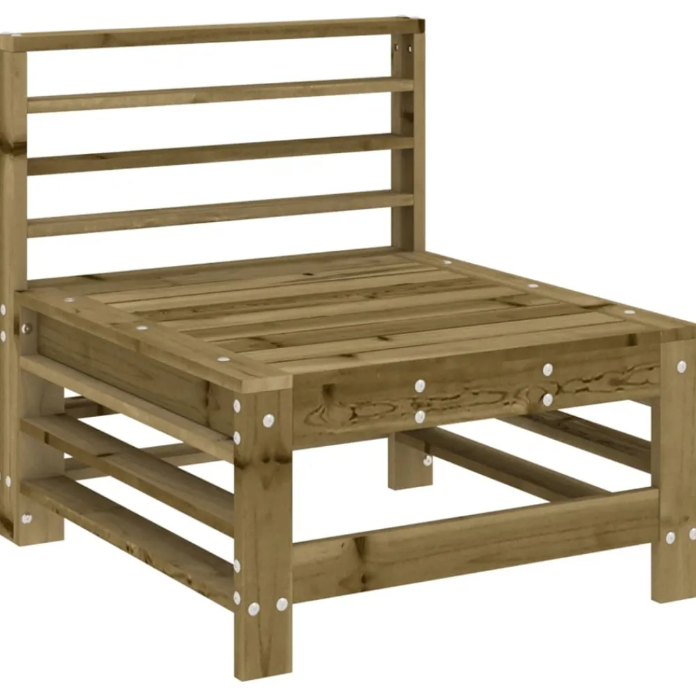 Maison Exclusive Salons De Jardin | - Salon de jardin 5 pcs bois d'acacia massif