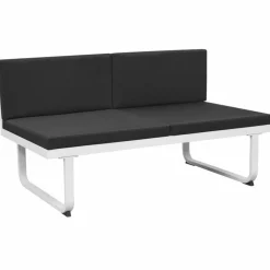 Maison Exclusive - Salon de jardin 5 pcs textilène aluminium noir