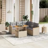 Maison Exclusive Salons De Jardin | - Salon de jardin 6 pcs bois de pin massif