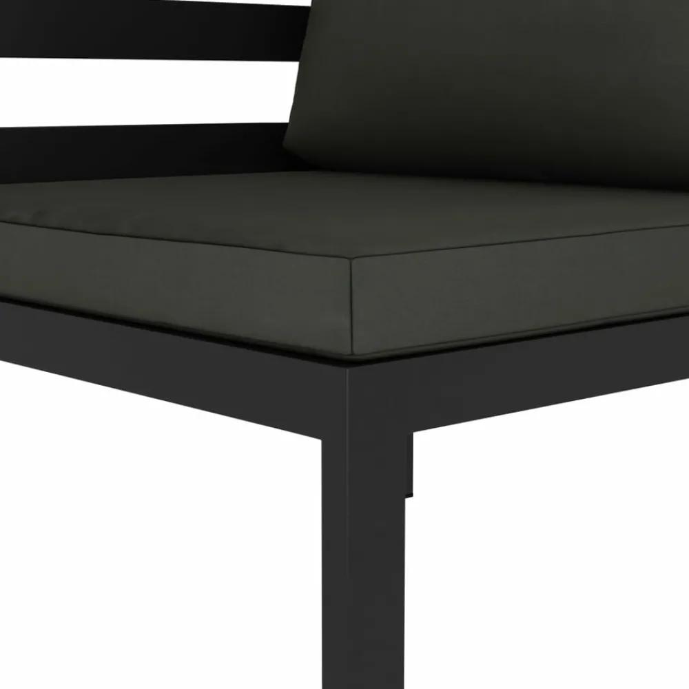 Maison Exclusive Salons De Jardin | - Salon de jardin 8 pcs avec coussins bois massif