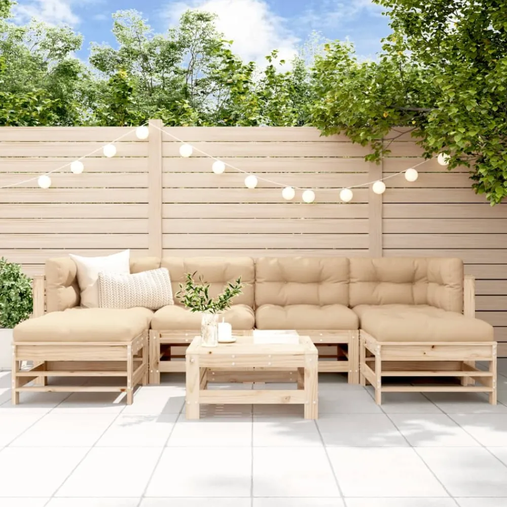 Maison Exclusive Salons De Jardin | - Salon de jardin 6 pcs résine tressée noir