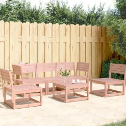Maison Exclusive Salons De Jardin | - Salon de jardin 5 pcs bois massif de douglas