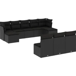 Maison Exclusive Salons De Jardin | - Salon de jardin 6 pcs bois massif douglas