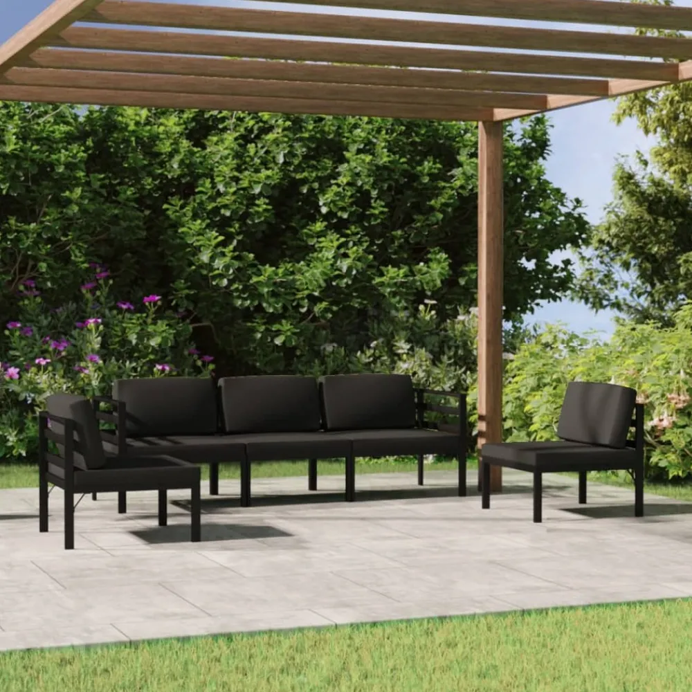 Maison Exclusive Salons De Jardin | - Salon de jardin avec coussins 10 pcs beige résine tressée