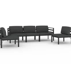Maison Exclusive Salons De Jardin | - Salon de jardin avec coussins 10 pcs beige résine tressée