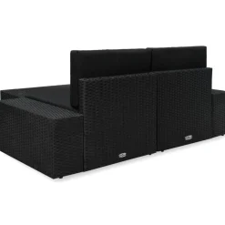 Maison Exclusive Salons De Jardin | - Salon de jardin avec coussins 5 pcs anthracite acier
