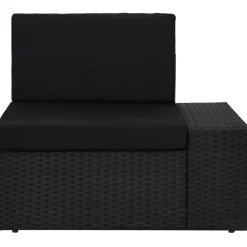 Maison Exclusive Salons De Jardin | - Salon de jardin avec coussins 5 pcs anthracite acier