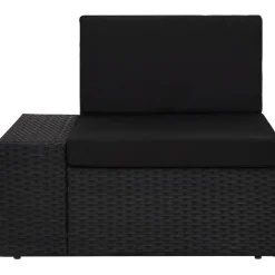 Maison Exclusive Salons De Jardin | - Salon de jardin avec coussins 5 pcs anthracite acier