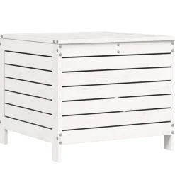 Maison Exclusive - Salon de jardin 6 pcs blanc bois de pin massif Clearance