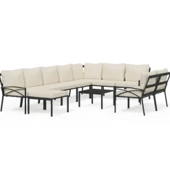 Maison Exclusive Salons De Jardin | - Salon de jardin 3 pcs bois massif de pin