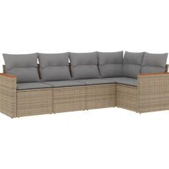 Maison Exclusive Salons De Jardin | - Salon de jardin 3 pcs avec coussins noir aluminium