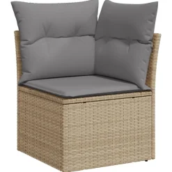 Maison Exclusive Salons De Jardin | - Salon de jardin 3 pcs avec coussins noir aluminium